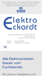 Mobile Screenshot of elektro-eckardt.de